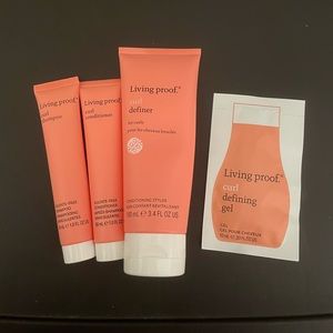 Living Proof Curl Shampoo, Conditioner, Definer